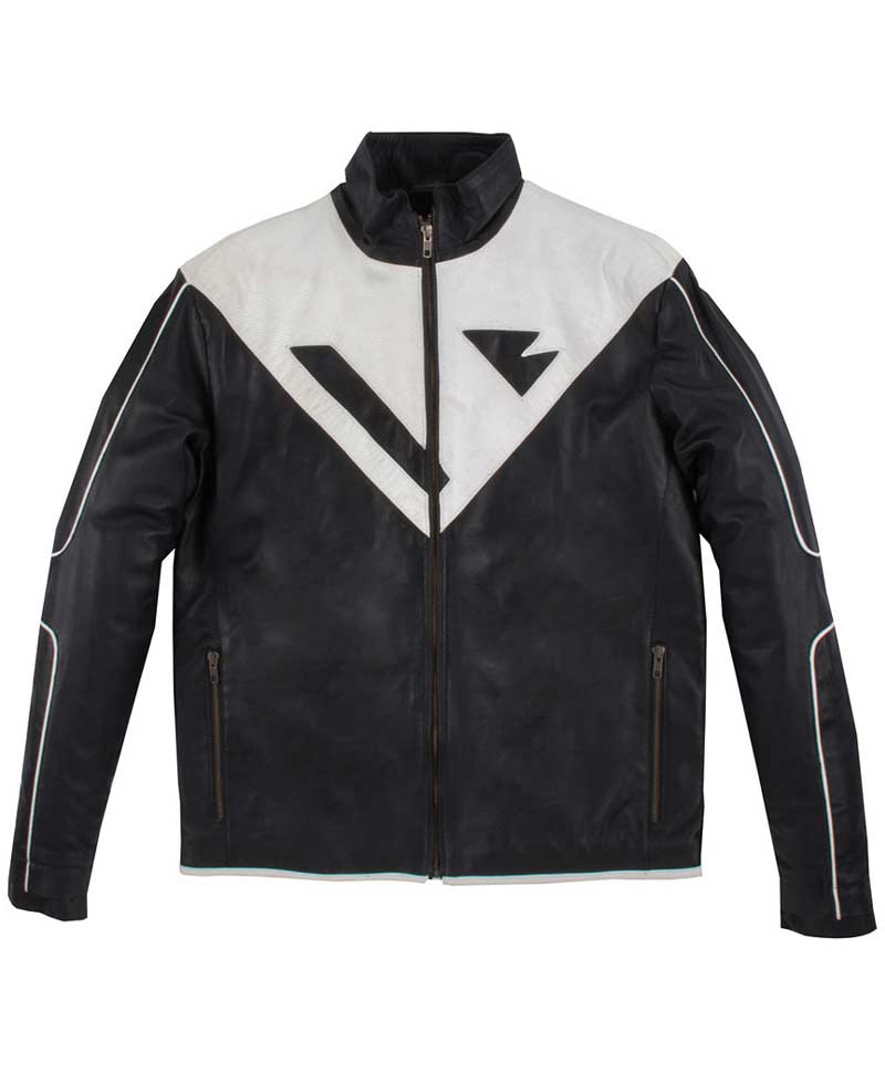 superman beyond leather jacket